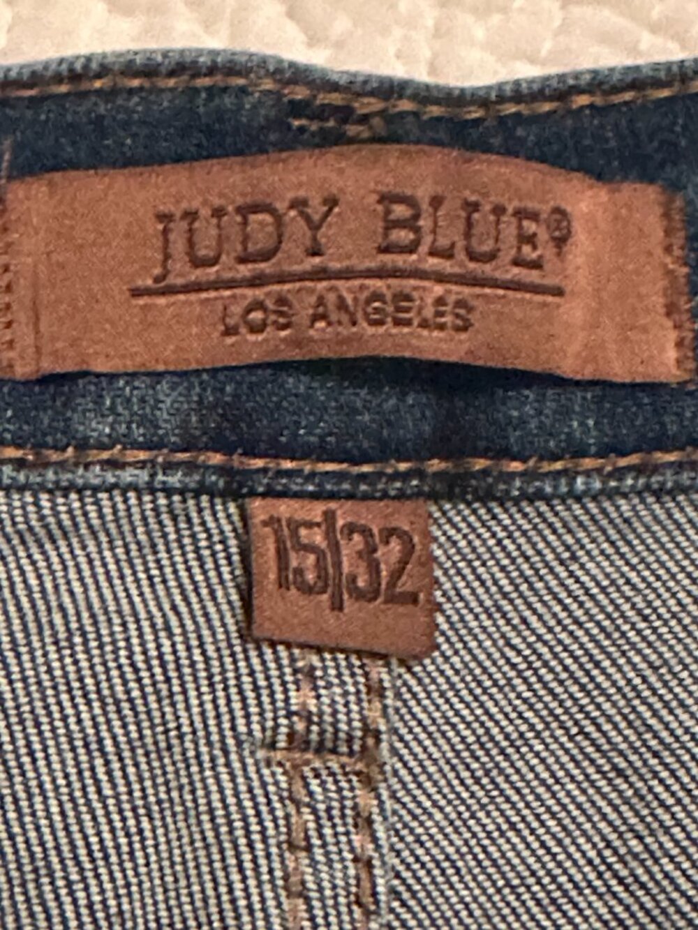 Judy Blue High Waist Crop Wide Leg Denim Jeans 15/32 - Picture 3 of 9